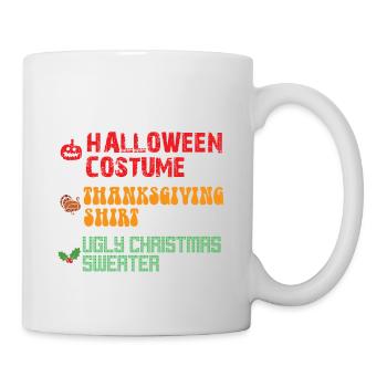 Due To Inflation This Is My Halloween - Tasse - Weiß - Rechts