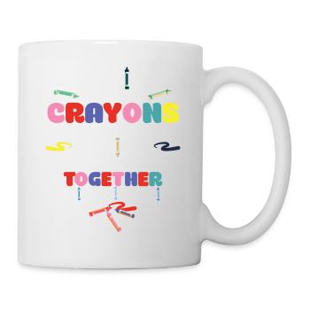 Back to School We Are Like A Box Of Crayons - Mug - white - Right