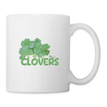 Chillin avec mes trèfles drôle irlandais - Mug blanc - blanc - Droite