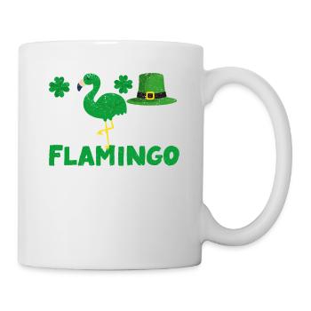 Irish Flamingo Green Bird St Patrick's Day - Mug - white - Right