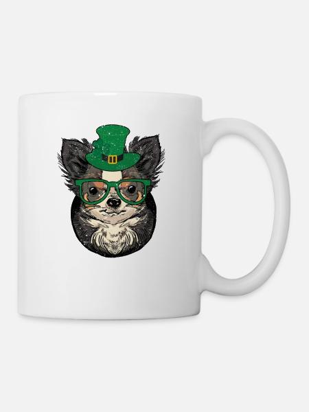 Irish Chihuahua Mexican Dog Owner - Mug - white