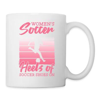 Women's Soccer, Women's Soccer, Women's Soccer - Mug - white - Right