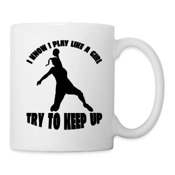 Handballfan Handball Handballspieler Handballteam - Tasse - Weiß - Rechts