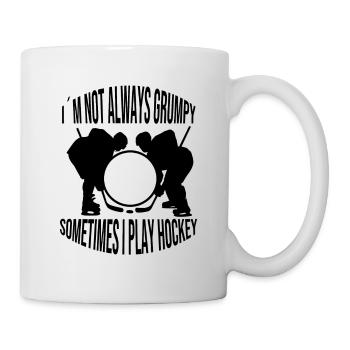 Joueur de hockey sur glace Fan de hockey Équipe de hockey sur glace Hockey sur glace - Mug blanc - blanc - Droite