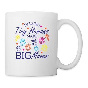 Ergothérapeute Ergothérapie Tiny Humans OT - Mug blanc - blanc - Droite
