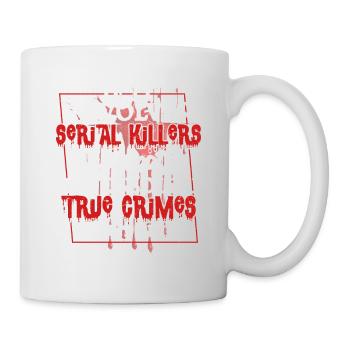 True Crime Podcast Émission sur le meurtre d’un tueur en série - Mug blanc - blanc - Droite