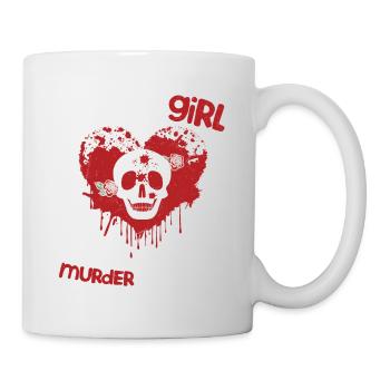 Just A Girl Who Loves Murder Podcasts Murder Show - Mug - white - Right