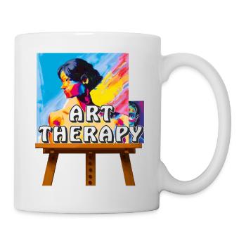 ARTIST MAKES THE PICTURE - Tasse - Weiß - Rechts