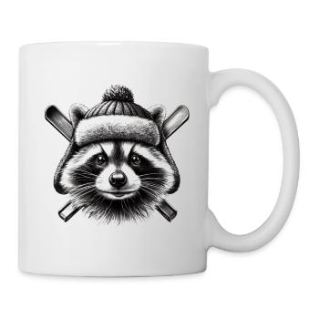 Skifahrer "Sepp" - Tasse - Weiß - Rechts