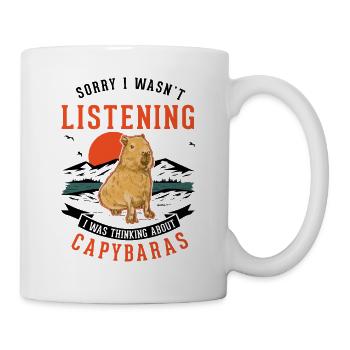 Capybara Gift Capibara Capybara - Mug - white - Right