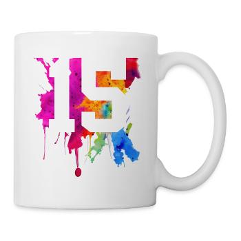 15 JAHRE 15. GEBURTSTAG - Tasse - Weiß - Rechts