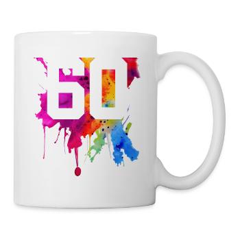 60 YEARS 60TH BIRTHDAY - Mug - white - Right
