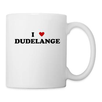 Coeur de la ville de Luxembourg - J’aime Dudelange - Mug blanc - blanc - Droite