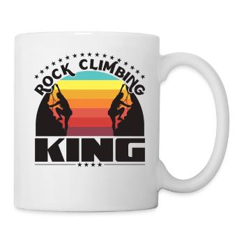 Kletter-König - Tasse - Weiß - Rechts