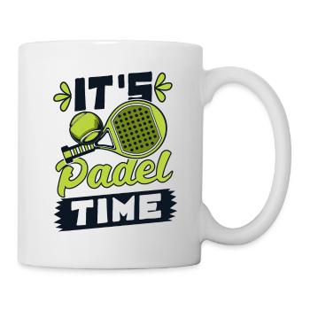 It's Padel Time Paddle Tennis Paddleball - Mug - white - Right