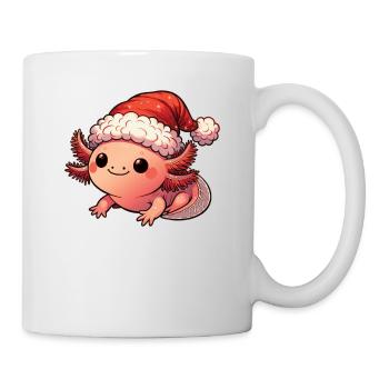Axolotl Noël Axolotls mignons Joyeux Noël - Mug blanc - blanc - Droite