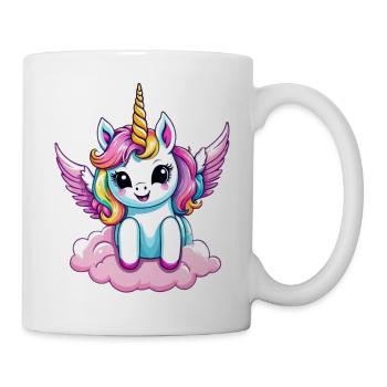 Licorne Einhorn Kawaii - Tasse - Weiß - Rechts