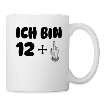 ich bin 13 - Tasse - Weiß - Rechts