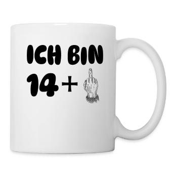 ich bin 15 - Tasse - Weiß - Rechts