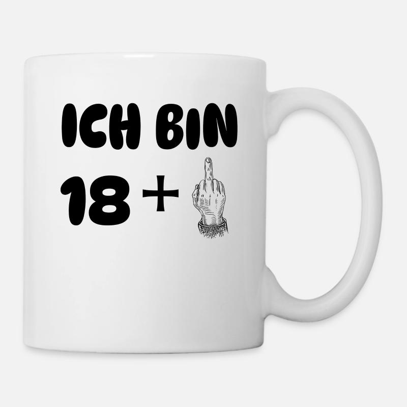 ich bin 19 - Tasse - Weiß