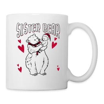 Sister Bear - Tasse - Weiß - Rechts