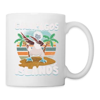 Îles Galapagos - Mug blanc - blanc - Droite