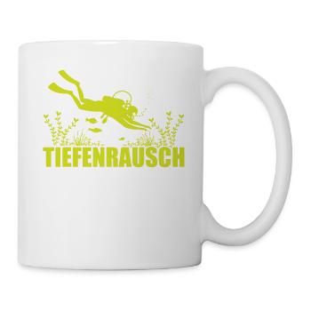 Scuba Diving, Scuba Diving, Holiday Sea Diver - Mug - white - Right