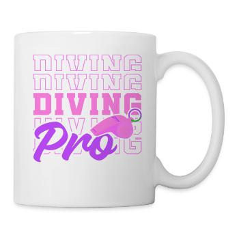 Frauenfußball, Fußball Frauen Soccer Damenfußball - Tasse - Weiß - Rechts