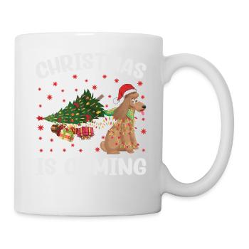 Christmas Is Coming Dog Version - Mug - white - Right