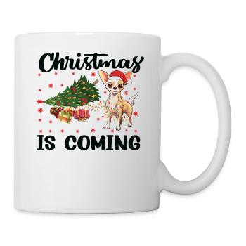Christmas Is Coming Dog Version - Mug - white - Right