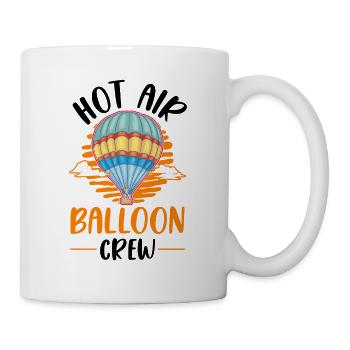 Hot Air Balloon Crew Hot Air Balloon Ride - Mug - white - Right