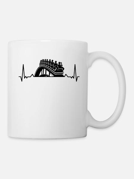 Amusement park, fairground, funfair - Mug - white