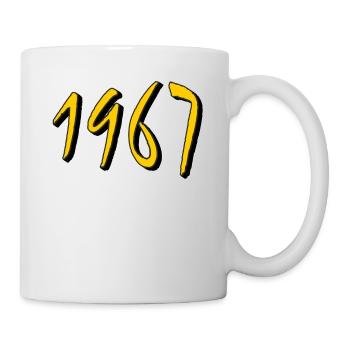 BIRTHDAY YEAR 1967 - Mug - white - Right