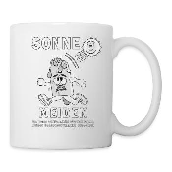 SONNE MEIDEN - Tasse - Weiß - Rechts