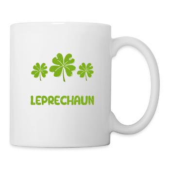 World's Largest Leprechaun St. Patrick's Day Shamrock - Mug - white - Right