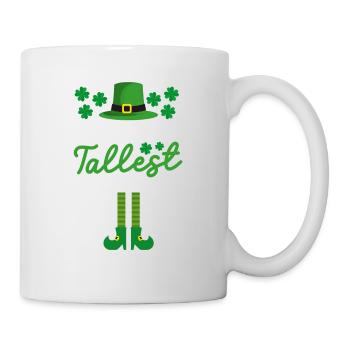 World's Largest Leprechaun St. Patrick's Day Shamrock - Mug - white - Right
