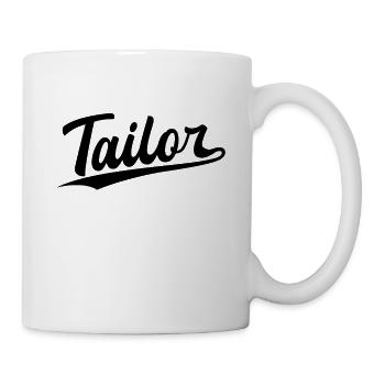Retro Swoosh Job - Tailor - Mug - white - Right