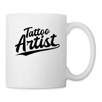 Retro Swoosh Job - Tatoueur - Mug blanc - blanc - Droite