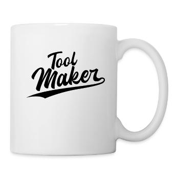 Retro Swoosh Job - Tool Maker - Mug - white - Right