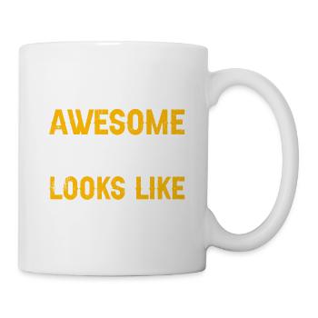 Elektriker Spruch Elektrikergeselle - Tasse - Weiß - Rechts