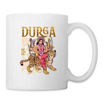 Hindu God - Durga - Mug - white - Right