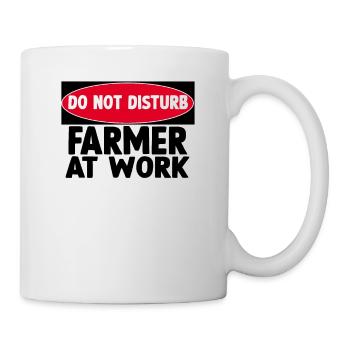 Farmer At Work Funny Farmer Farmer - Mug - white - Right