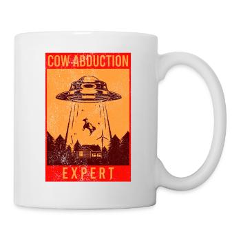 Alien, OVNI, UAP, Espace, Objet volant de l’espace - Mug blanc - blanc - Droite