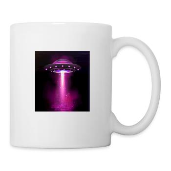 Alien, OVNI, UAP, Espace, Objet volant de l’espace - Mug blanc - blanc - Droite