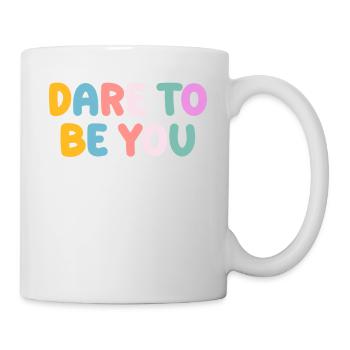 Soyez vous-même ! Confiance en soi, pensée positive, motivation - Mug blanc - blanc - Droite