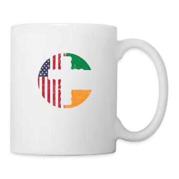 Irish by Blood American by Birth - Mug - white - Right