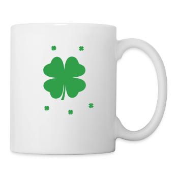 Sassy Lassie Irisches Erbe Irland Kleeblatt - Tasse - Weiß - Rechts