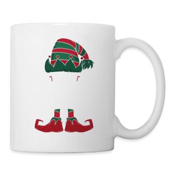 Gloria Elf Familie Passende Gruppe Weihnachten Mama - Tasse - Weiß - Rechts