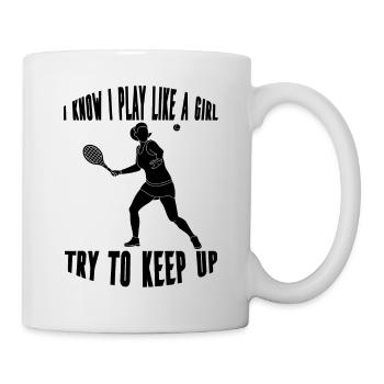 Tennis club Tennis Tennis player Tennis lover - Mug - white - Right