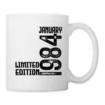 Cadeau Anniversaire Janvier 1984. January 1984. - Mug blanc - blanc - Droite
